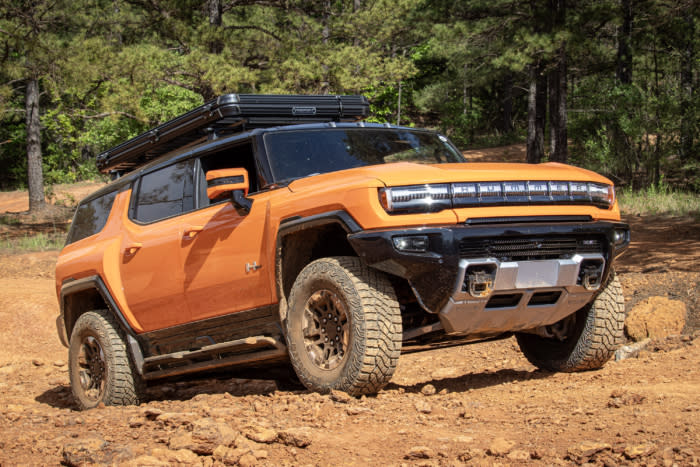 GMC Hummer EV SUV overland adventure