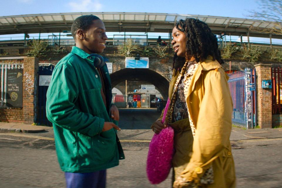 David Jonsson and Vivian Oparah in 'Rye Lane'