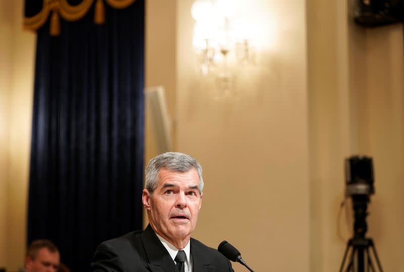 Stephen C. Redd of the CDC testifies during a House Homeland Security Committee hearing on "Confronting the Coronavirus: The Federal Response" on Capitol Hill in Washington