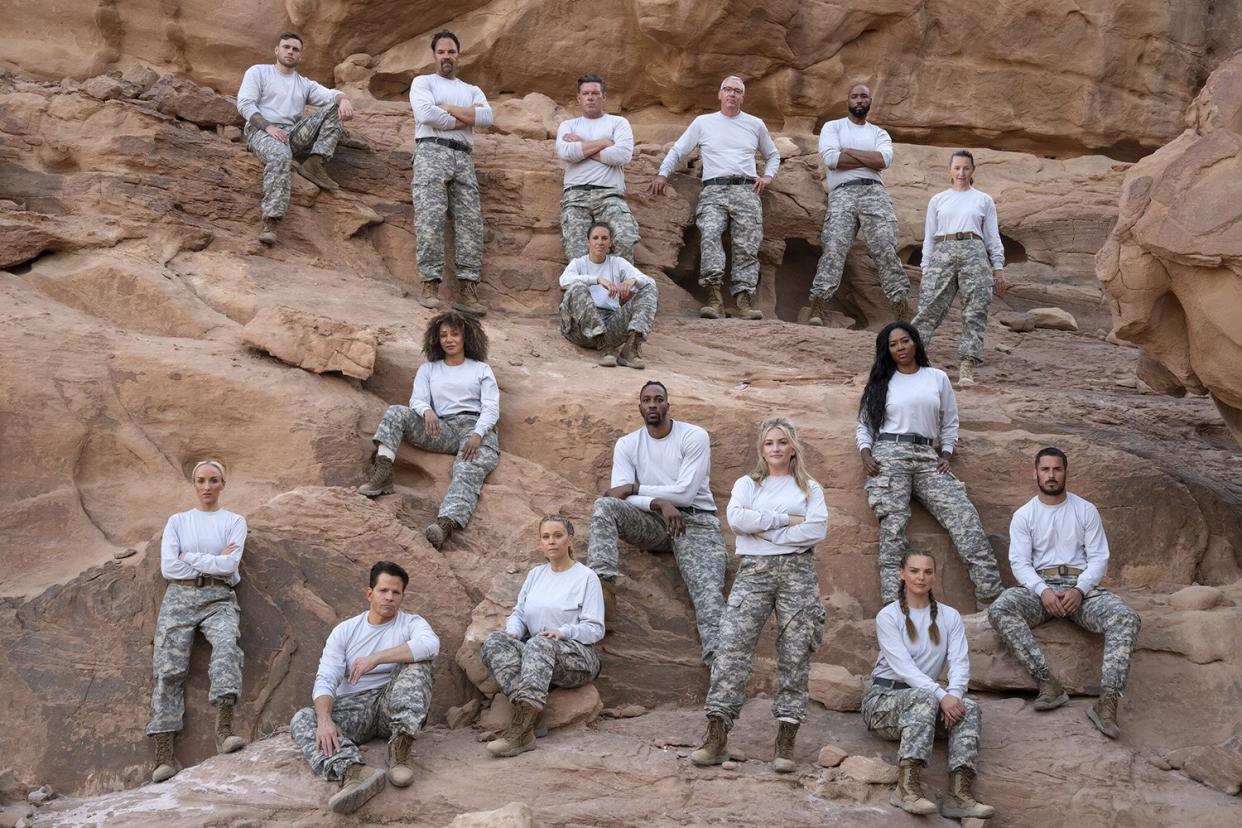 SPECIAL FORCES: THE ULTIMATE TEST (WT). Celebrity recruits in SPECIAL FORCES: THE ULTIMATE TEST (WT) premiering Jan. 2023 on FOX. © 2022 FOX MEDIA LLC. CR: FOX.