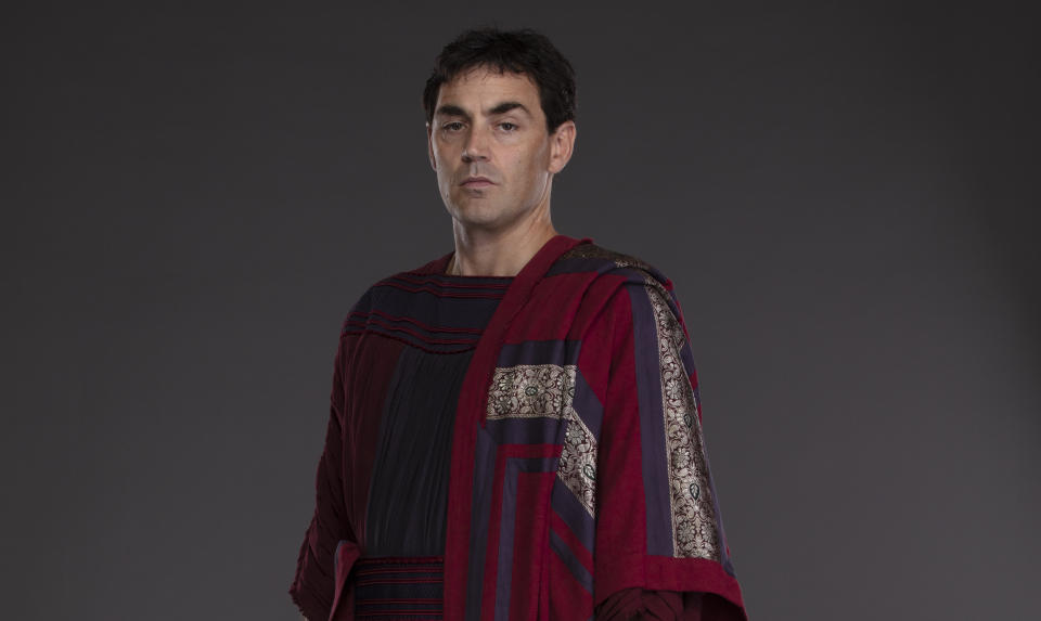 Matthew McNulty as Gaius in Domina season 2.