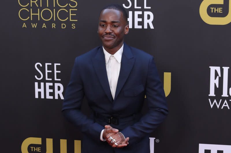 Ncuti Gatwa attends the 27th Critics Choice Awards at the Fairmont Century Plaza Hotel in Los Angeles in 2022. File Photo by David Swanson/EPA-EFE