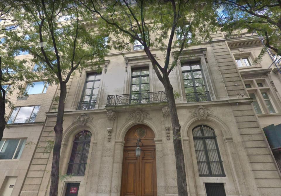 jeffrey epstein house manhattan