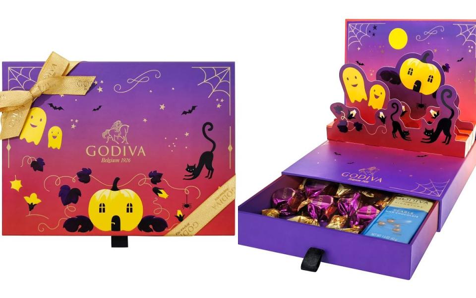 GODIVA 以經典主題元素融合創意巧思，打造如同魔法書般的禮盒 圖片來源：GODIVA