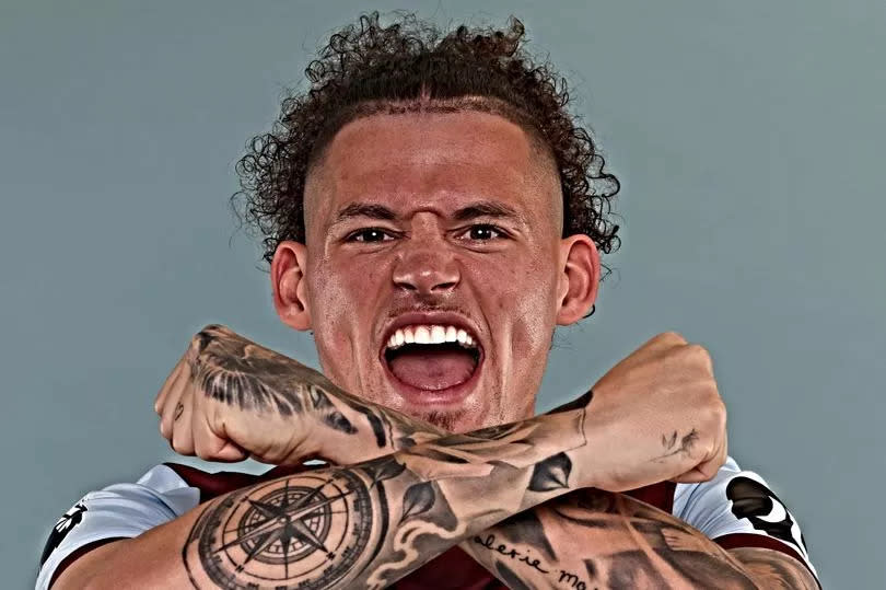 Kalvin Phillips when signing on loan for West Ham United