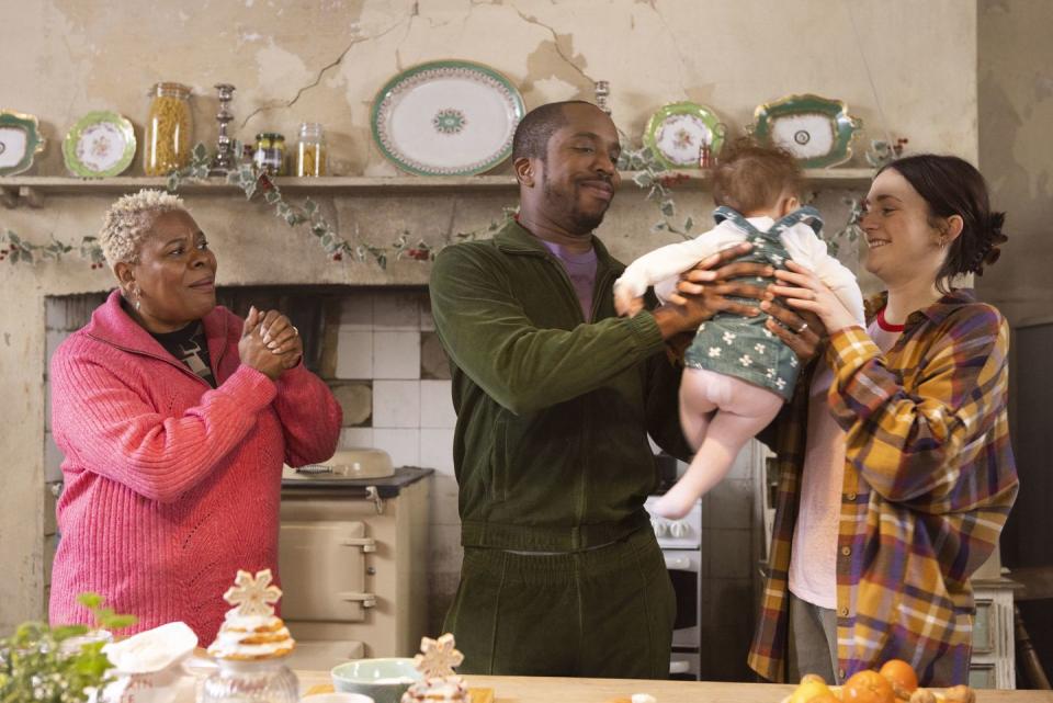 charlotte ritchie, kiell smith bynoe, ghosts christmas special 2023