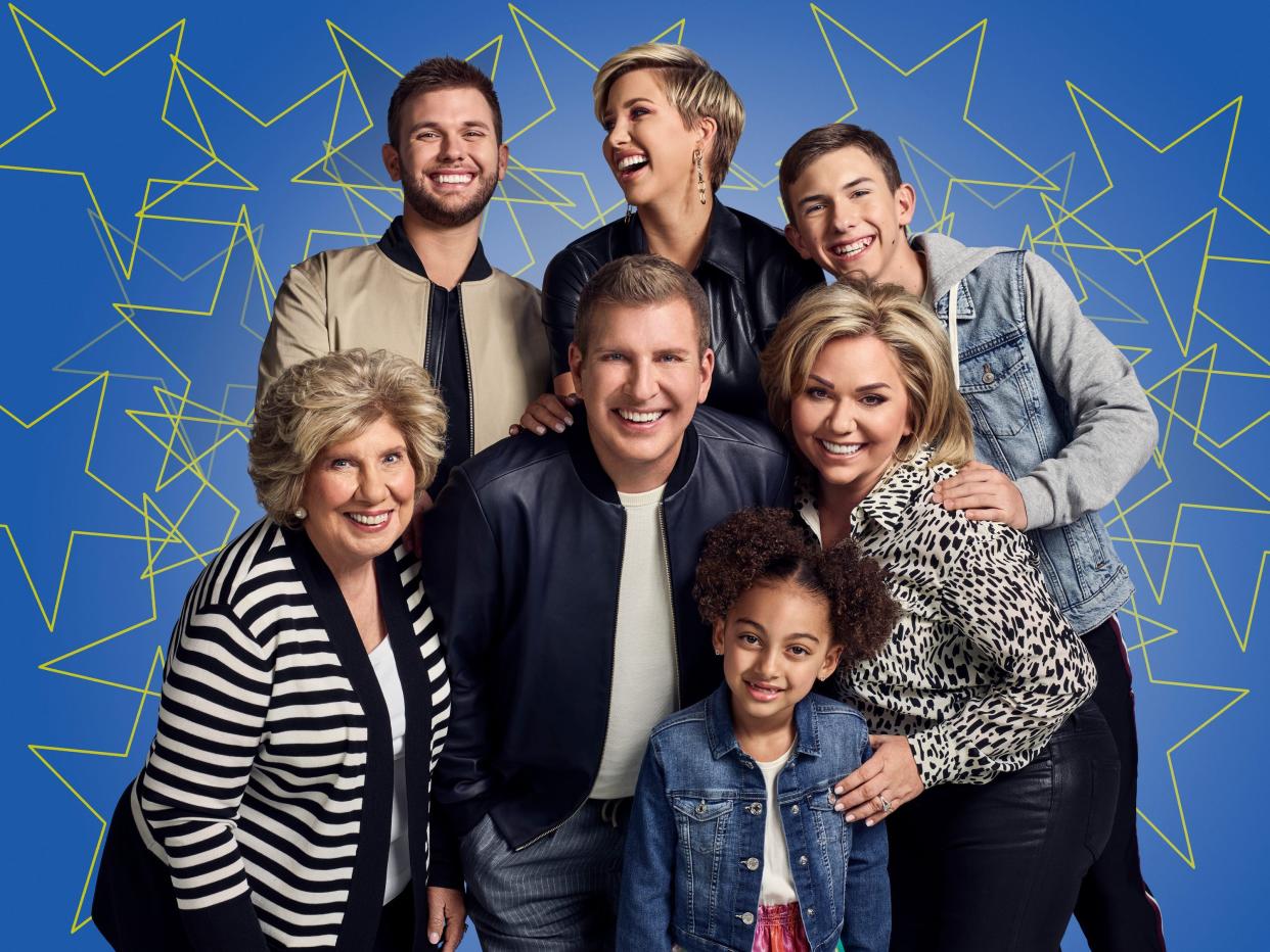 Faye Chrisley, Chase Chrisley, Todd Chrisley, Savannah Chrisley, Chloe Chrisley, Julie Chrisley, Grayson Chrisley