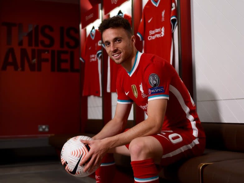 New Liverpool signing Diogo Jota (Liverpool FC via Getty Images)