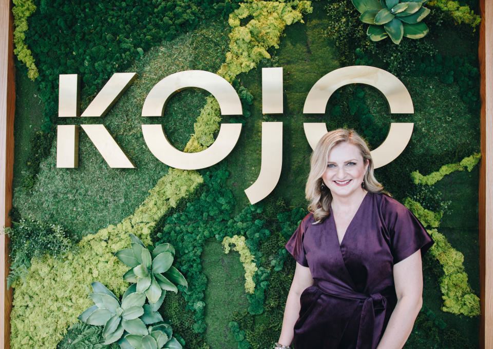 Chef Natalia Levey poses for a photo at her downtown Sarasota restaurant Kojo, which is on Yelp's list of Top 100 Florida Restaurants.