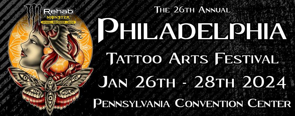 The annual Philadelphia Tattoo Arts Festival kicks off on Friday, Jan. 26.