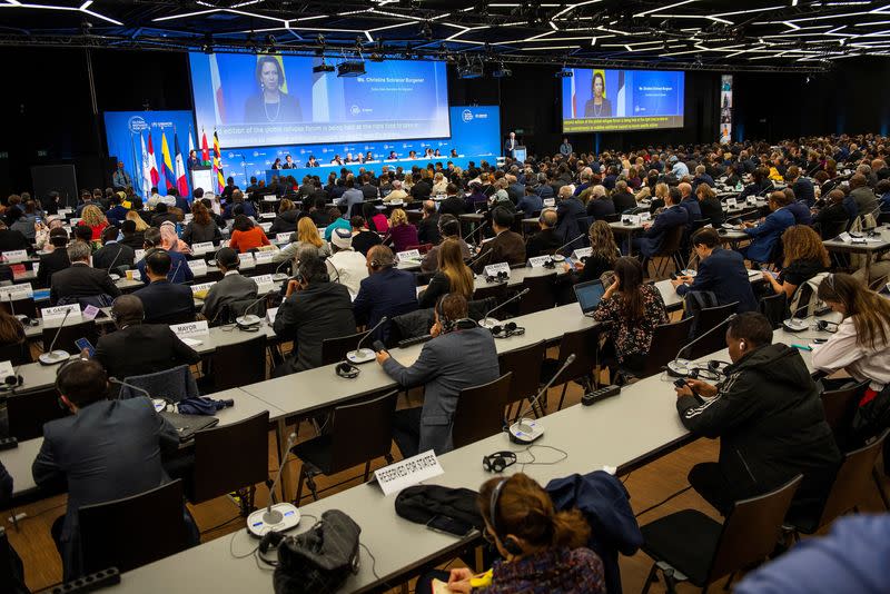 Global Refugee Forum, in Geneva