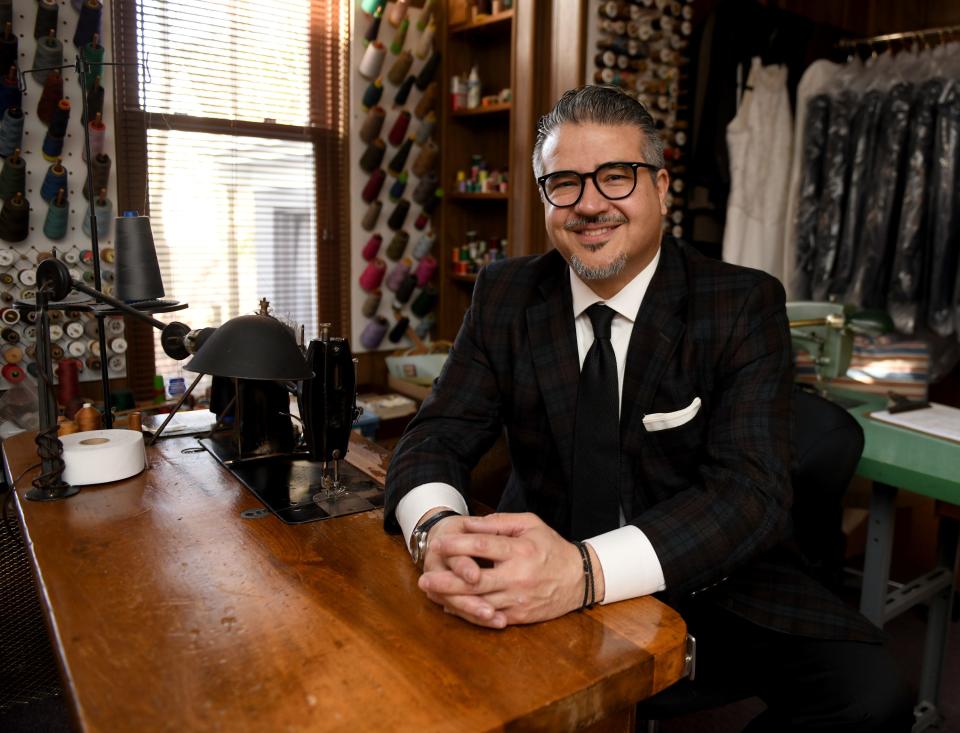 Steve Antoniades is owner of Steve's Tailoring & Men's Wear in Canton.