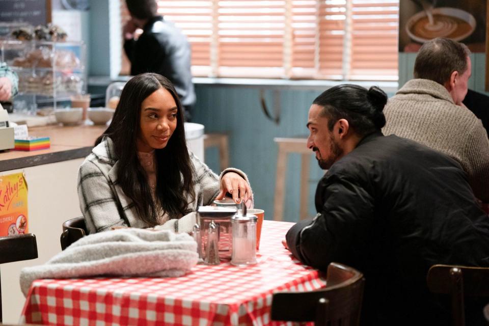 chelsea fox and ravi gulari in eastenders