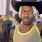 Closeup of Lil Nas X