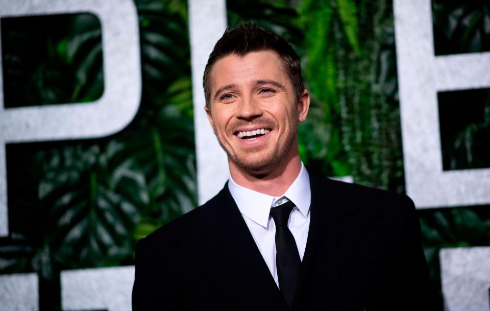 Garrett Hedlund attends the world premiere of "Triple Frontier" on March 3, 2019, in New York City.