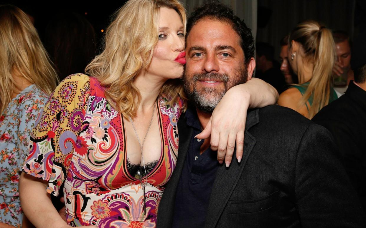 Brett Ratner with Courtney Love, in 2017 - Getty