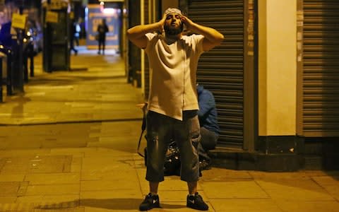 Finsbury Park prayers - Credit: NEIL HALL /Reuters