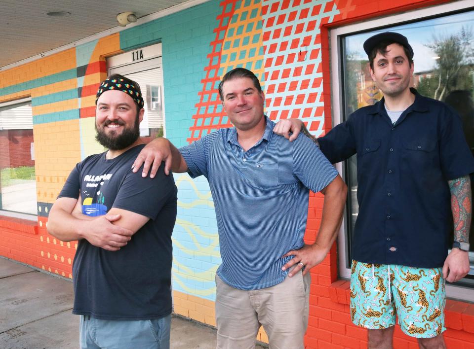 HiFi Burritos are opening at 11A Main Street in Dover. From left are Brett Wintersteen, Joel Harris and Stephen Ordway.