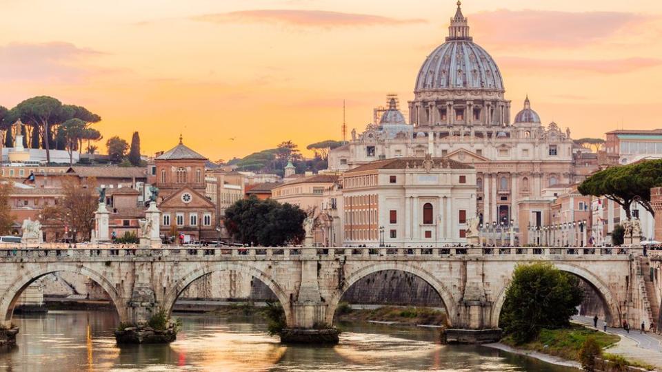 Roma y el Vaticano.