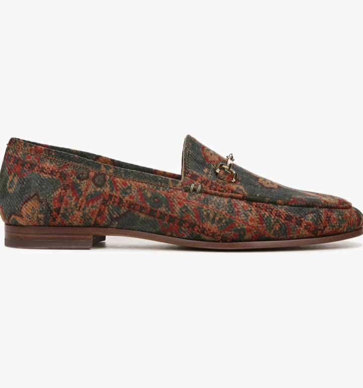 Looking to spice up your wardrobe with something other than jewelry? The Loraine Bit Loafers come in a number of colourful prints to jazz-up any ensemble. 