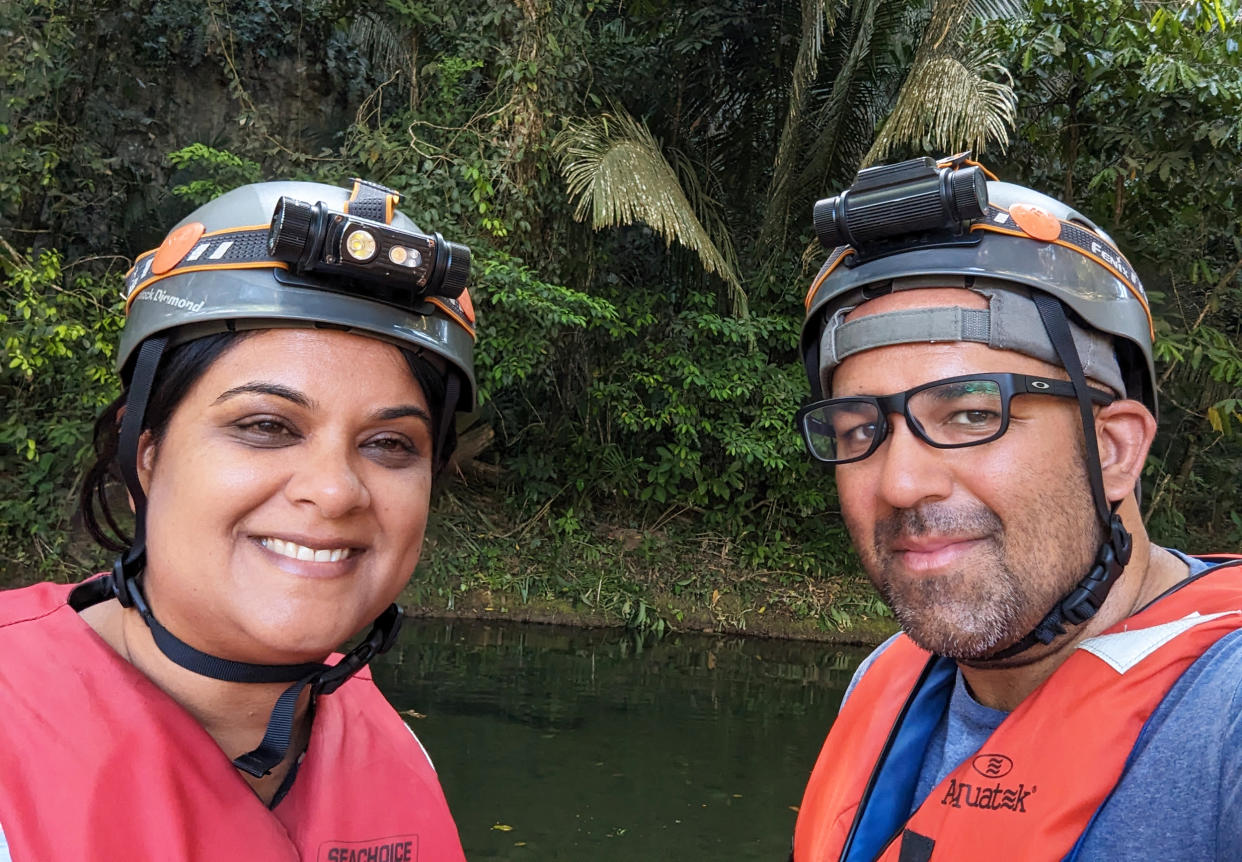 Coping with the apathy that's part of Parkinson's disease felt tough for Vikas Chinnan and his wife. He finds that regular exercise, doctors' appointments and therapy can help him better manage his symptoms. (Courtesy Vikas Chinnan)