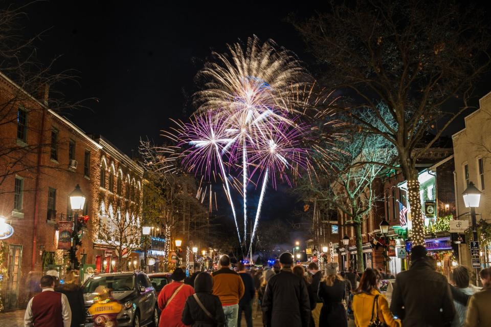 Alexandria, VA First Night Fireworks for New Year's Eve