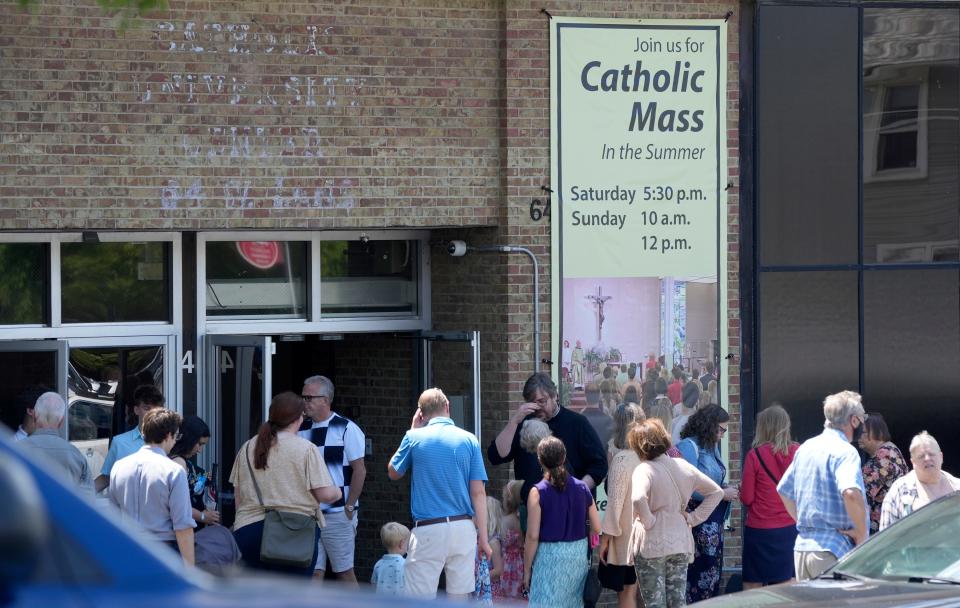 On Sunday, the Paulists, an independent order of Roman Catholic priests, observed their final Mass at the St. Thomas More Newman Center in Columbus' University District. Some parishioners said after the Mass that they felt empty and confused about the direction of the center.