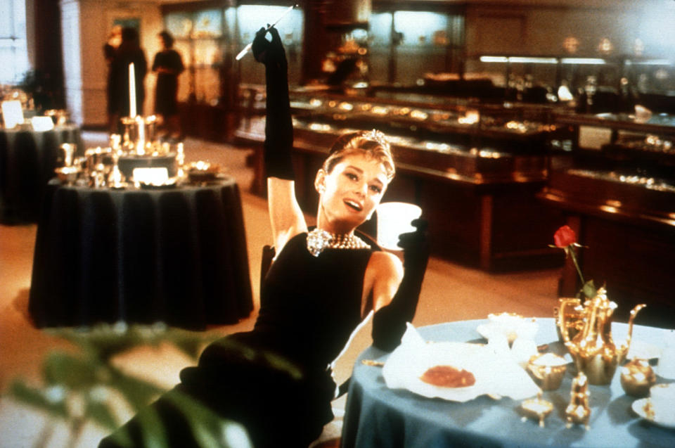 Audrey Hepburn, Holly Golightly, Breakfast at Tiffany's movie, truman capote, black givenchy dress