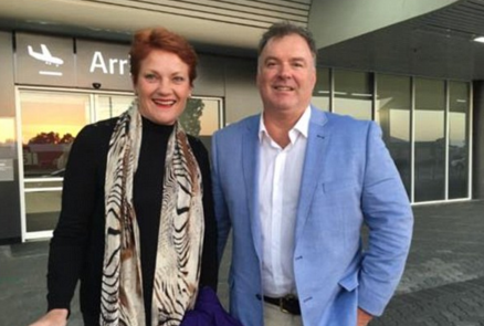 Culleton has pleaded not guilty. Photo: Culleton and Pauline Hanson on Facebook.