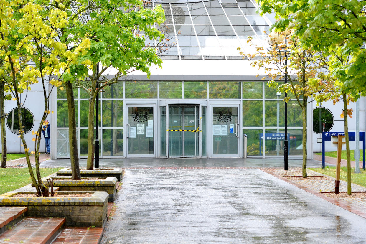 General view of Woolwich Crown Court, London.