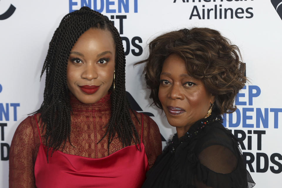 Chinonye Chukwu, left, and Alfre Woodard attend the 2020 Film Independent Spirit Awards Nominee Brunch at the Boa Steakhouse on Saturday, Jan. 4, 2020, in West Hollywood, Calif. (Photo by Willy Sanjuan/Invision/AP)