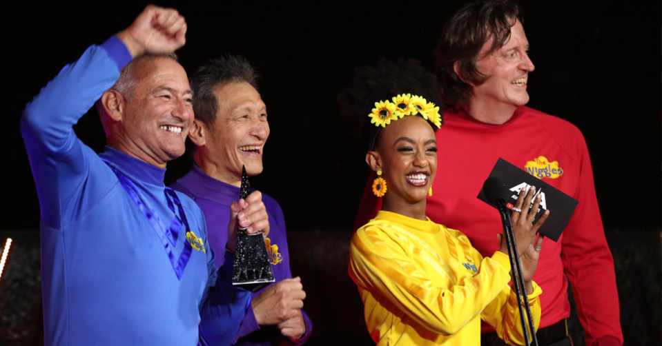 The Wiggles at the ARIA Awards.