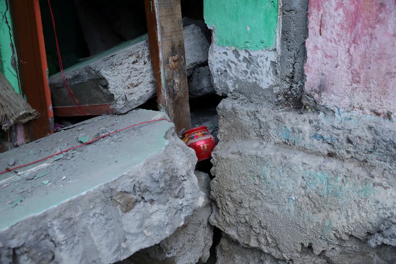 The Wider Image: Cracks begin to show in India's Himalayan building spree