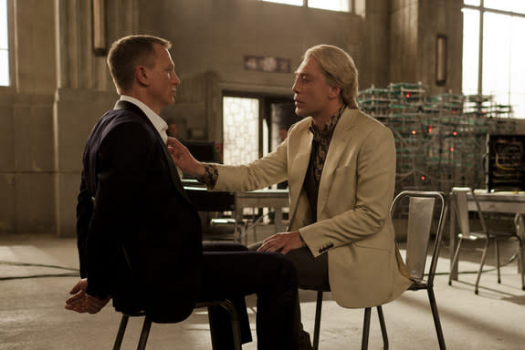 Raoul Silva, the main villain of 'Skyfall' played by Javier Bardem, sees the world as his Internet oyster.