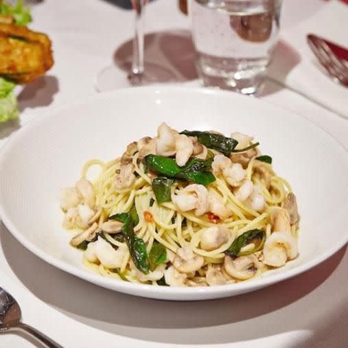 Their signature dish is Spaghetti Machiavelli. Photo: Instagram