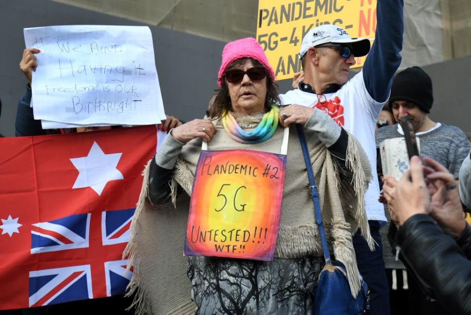 A bizarre 5G conspiracy theory has permeated the internet. Source: Getty