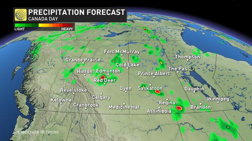 canada day praires precip