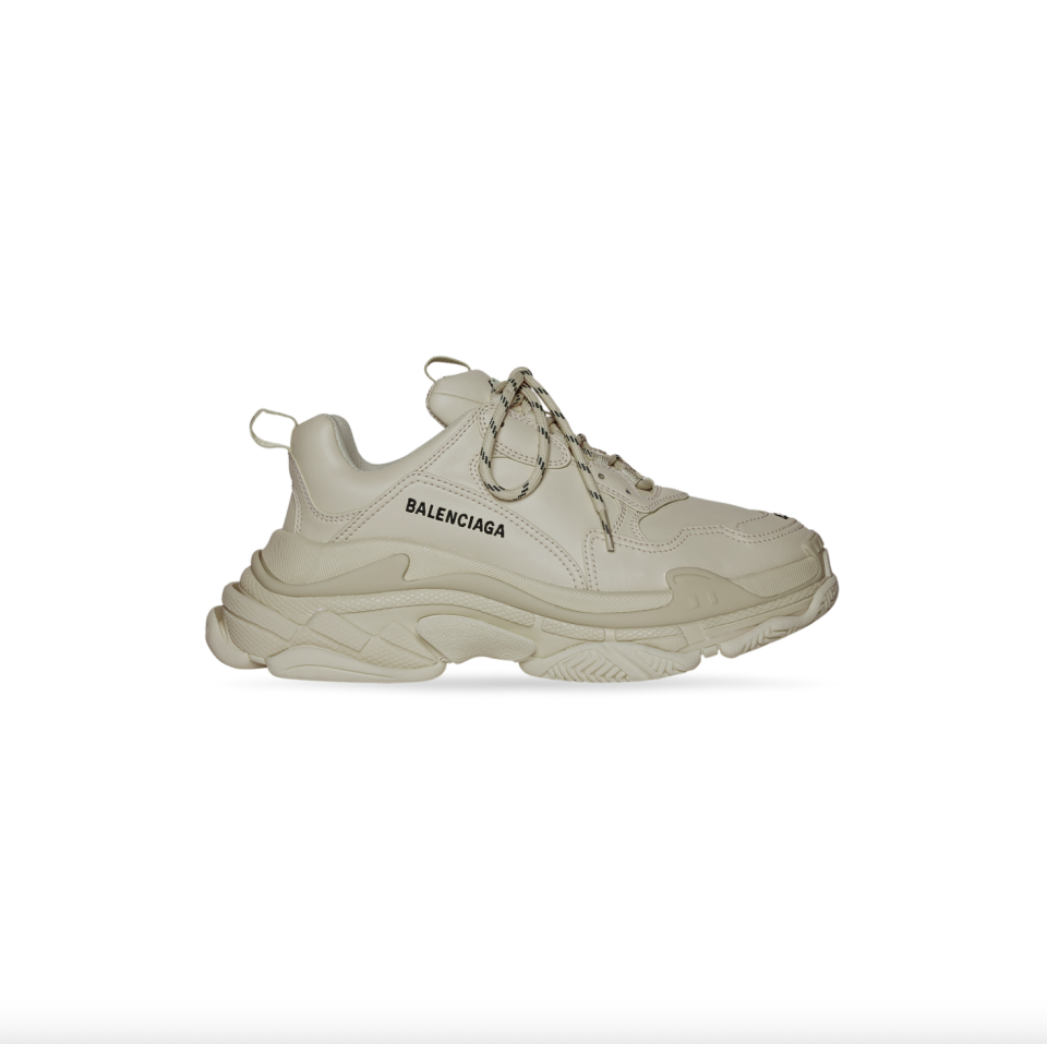 <p><a href="https://go.redirectingat.com?id=74968X1596630&url=https%3A%2F%2Fwww.balenciaga.com%2Fen-us%2Ftriple-s-sneaker-beige-536737W2FA59700.html&sref=https%3A%2F%2Fwww.esquire.com%2Fstyle%2Fmens-fashion%2Fg40618589%2Fdad-shoes%2F" rel="nofollow noopener" target="_blank" data-ylk="slk:Shop Now;elm:context_link;itc:0;sec:content-canvas" class="link ">Shop Now</a></p><p>Triple S Shoes</p><p>balenciaga.com</p><p>$1100.00</p>