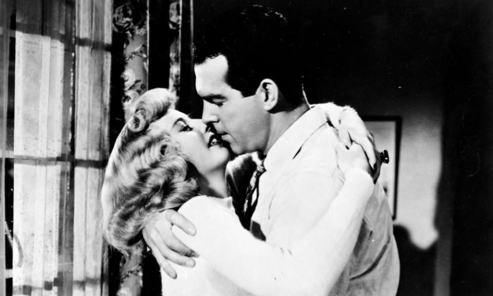 Barbara Stanwyck and Fred MacMurray in Double Indemnity.