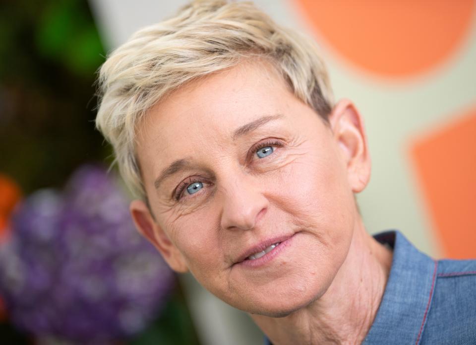 Producer Ellen DeGeneres attends Netflix's season 1 premiere of "Green Eggs and Ham" at Hollywood Post 43 on November 3, 2019 in Hollywood, California. (Photo by VALERIE MACON / AFP) (Photo by VALERIE MACON/AFP via Getty Images)