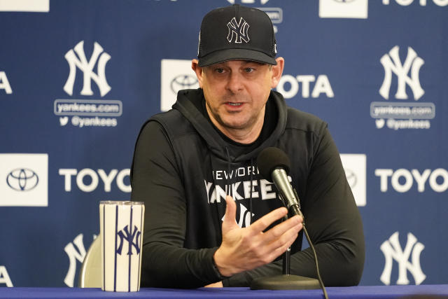 From Microphone to Manager: Aaron Boone Makes It Official - The New York  Times