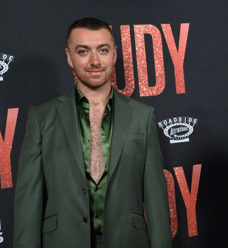 Sam Smith attends the premiere of "Judy" at the Academy of Motion Picture Arts & Sciences in Beverly Hills, Calif., on September 19, 2019. The singer turns 32 on May 19. File Photo by Jim Ruymen/UPI