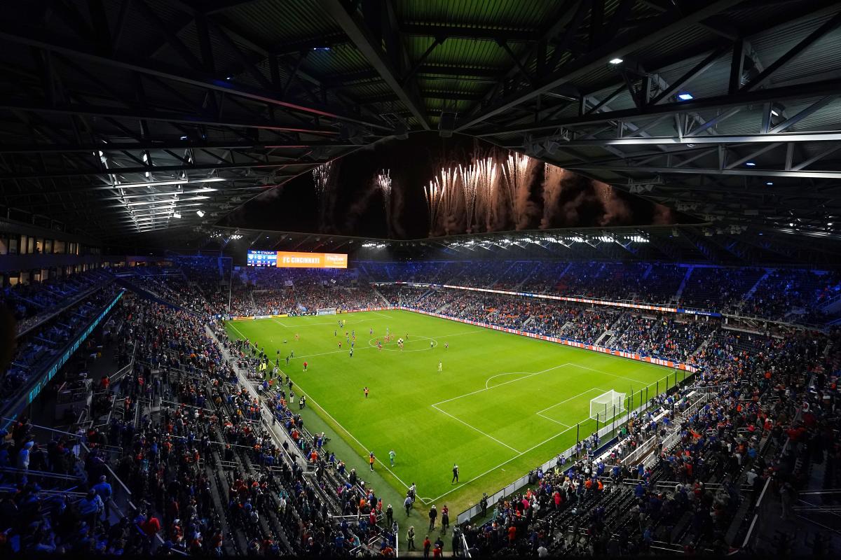 FC Cincinnati playoff match against New York Red Bulls