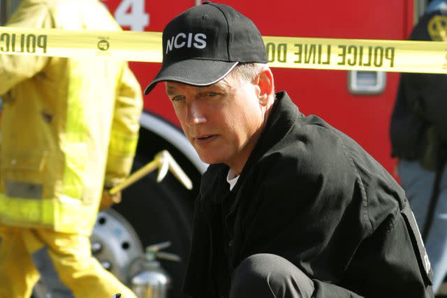 <p>Monty Brinton/CBS via Getty Images</p> Mark Harmon on 'NCIS'