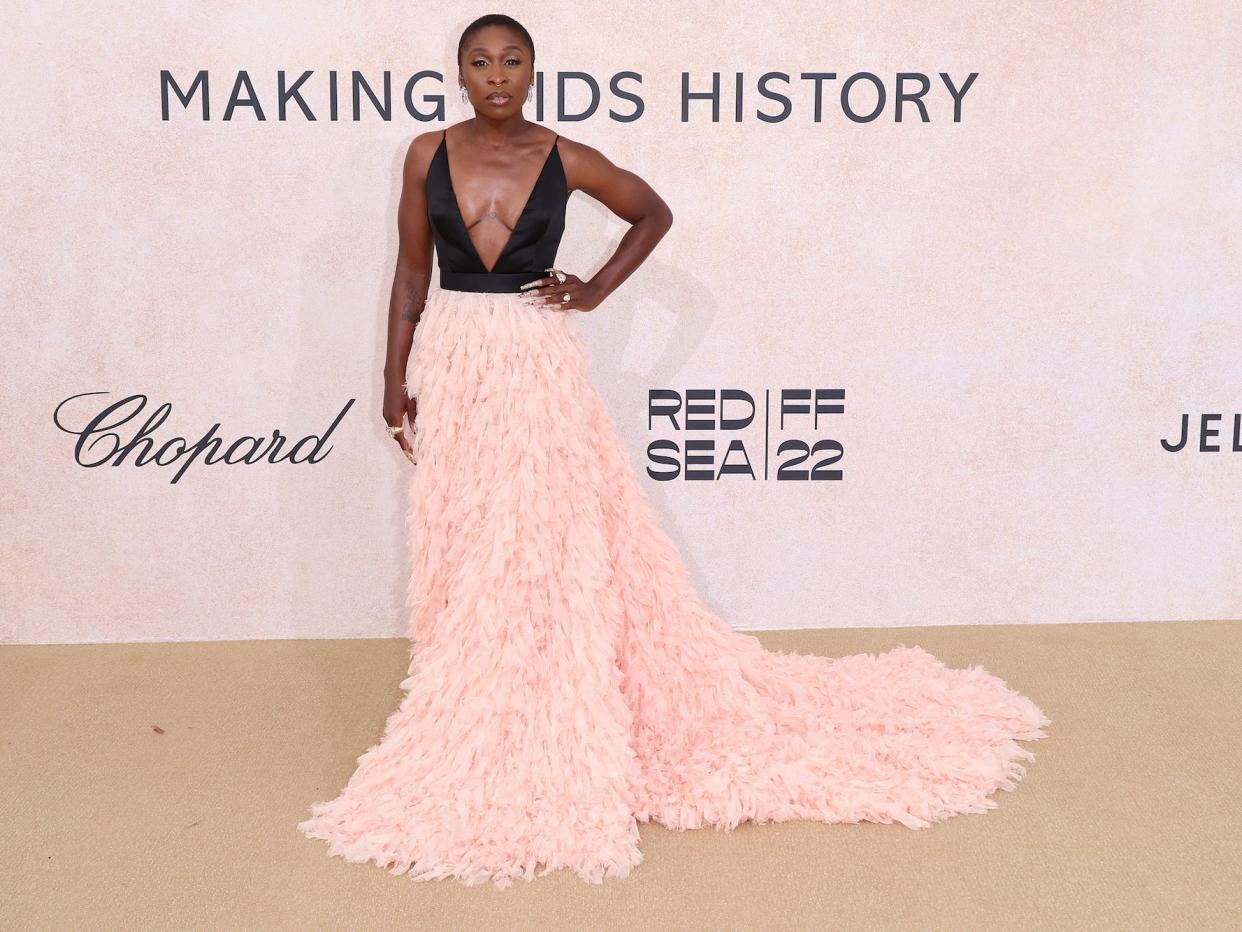 Cynthia Erivo attending amfAR Gala Cannes 2022