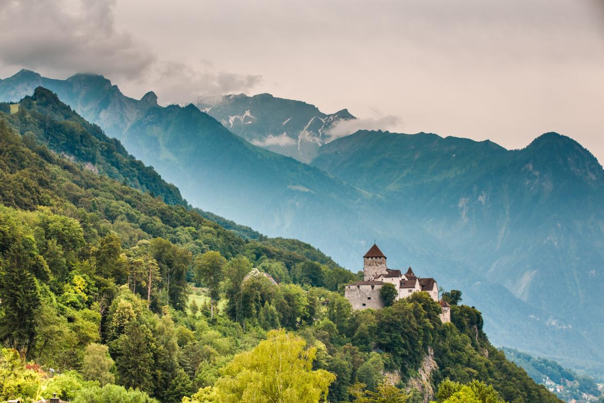 Liechtenstein: lovely castle, but where's the airport? - Vit Kovalcik - Fotolia