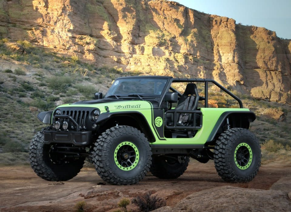 <h3>Jeep showed off a crazy looking wrangler in March at the Easter Jeep Safari, an off road rally.</h3>