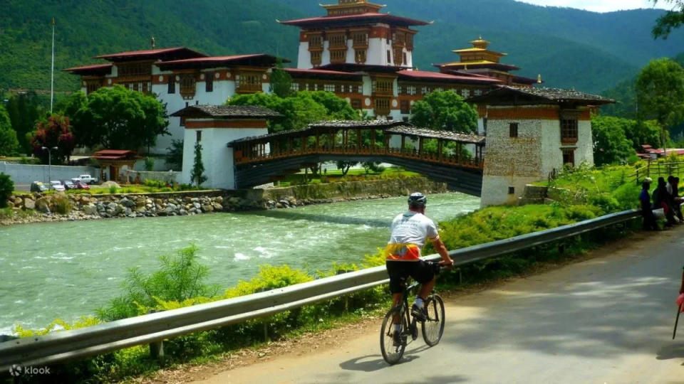 solo travel destination - bhutan cycling