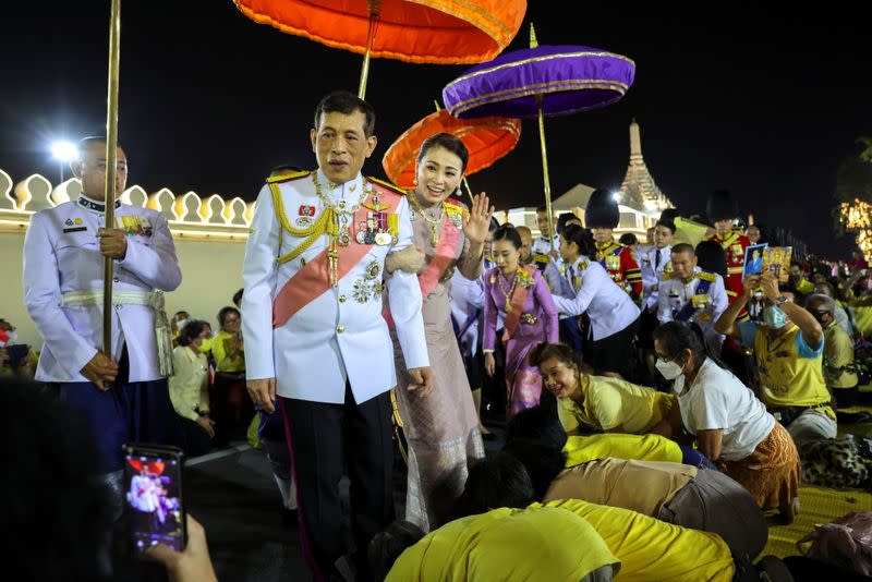 Ceremony to commemorate the death of King Chulalongkorn, known as King Rama V, at The Grand Palace in Bangkok