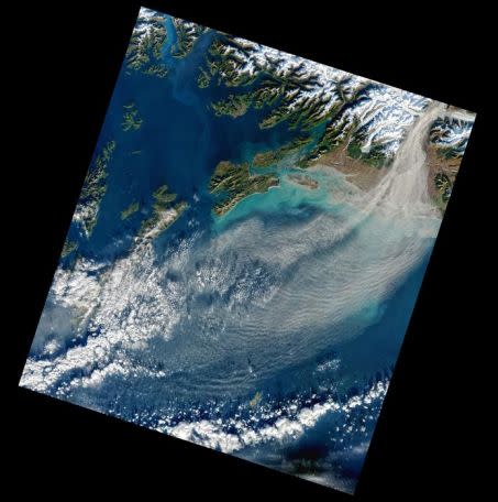 Image satellite. Crédit : credit  USGS NASA Landsat